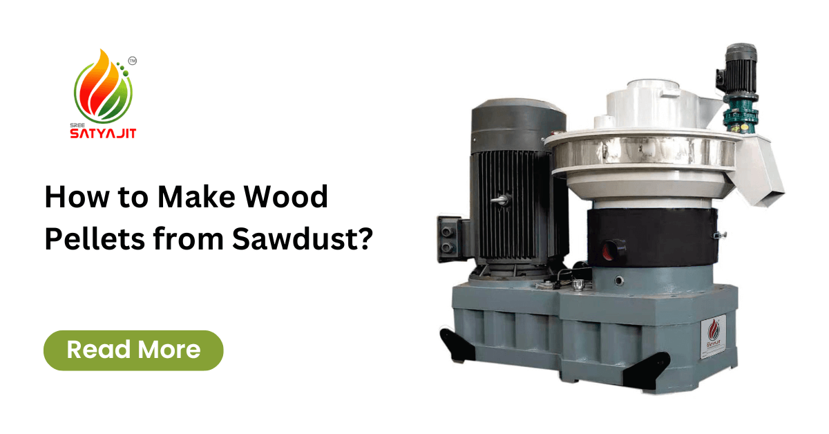 Sawdust pellet machine