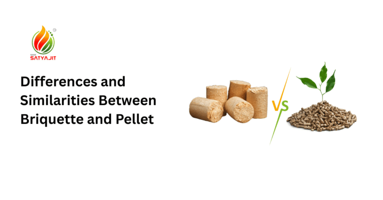 Differences and similarities between briquette and pellet | Satyajit ...