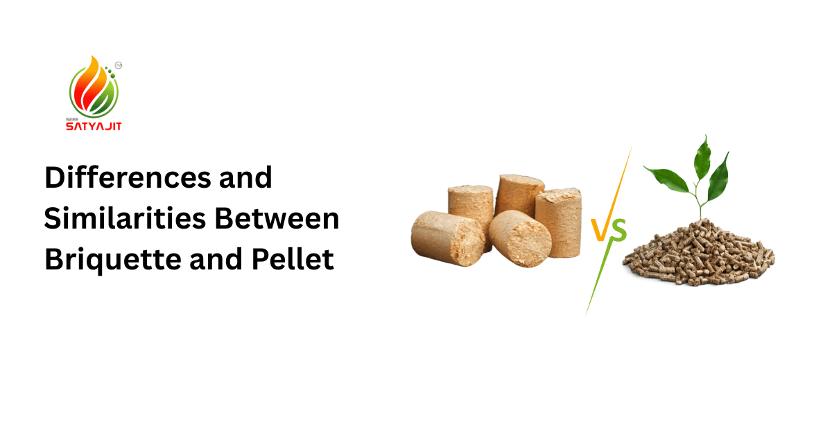 Differences and Similarities Between Briquette and Pellet
