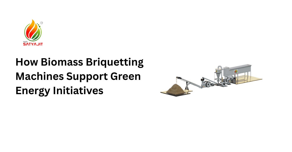 How Biomass Briquetting Machines Support Green Energy Initiatives