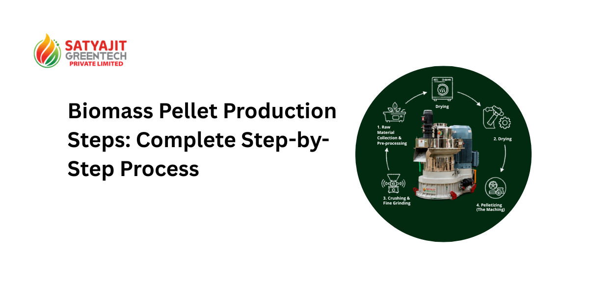Biomass Pellet Production Steps: Complete Step-by-Step Process