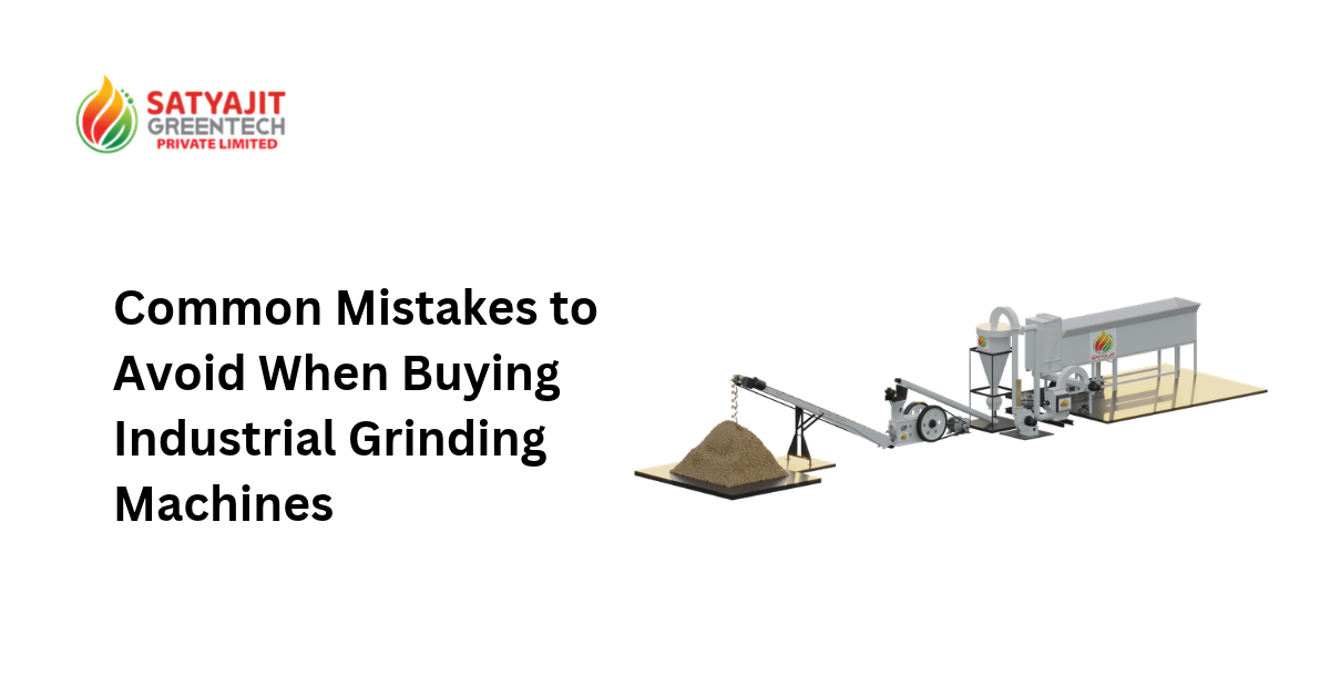 Common Mistakes to Avoid When Buying Industrial Grinding Machines