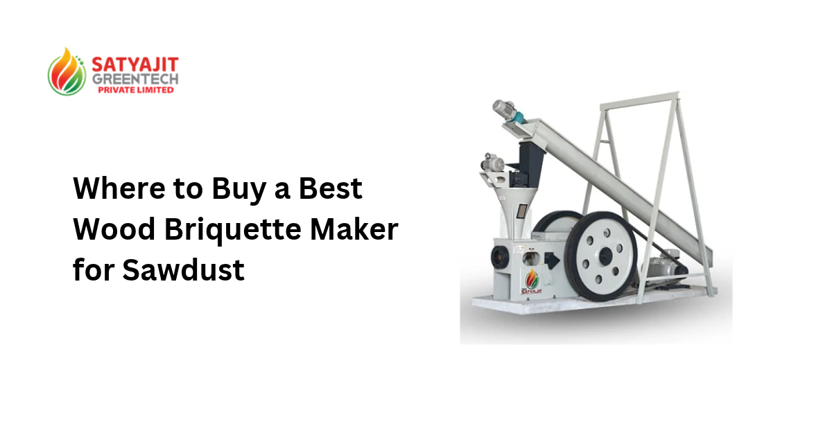Where to Buy the Best Wood Briquette Maker for Sawdust?